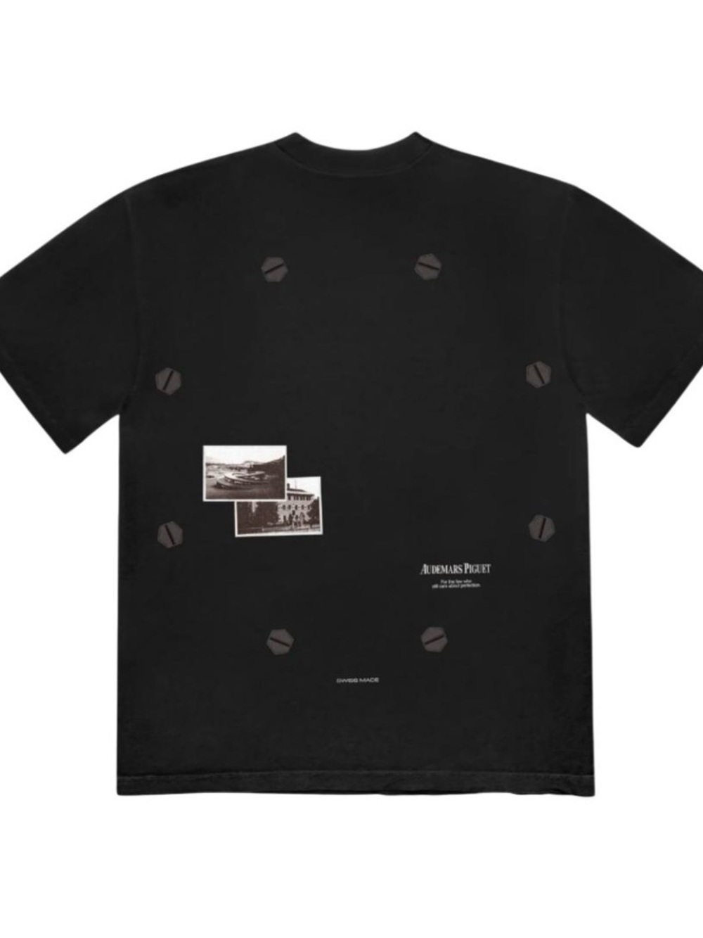 Travis Scott Cactus Jack x Audemars Piguet Vintage Tee Black